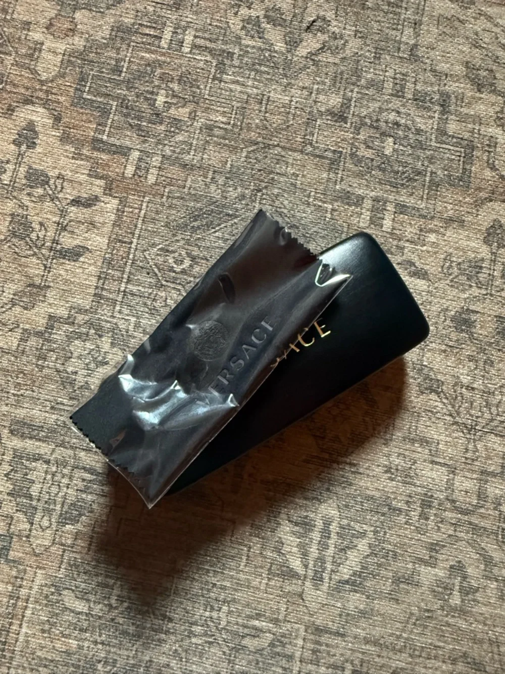 Versace‎ Black and Gold Eyewear Case